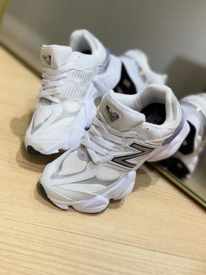 Tênis NB 9060 Branco com Cinza Feminino – Casual Premium